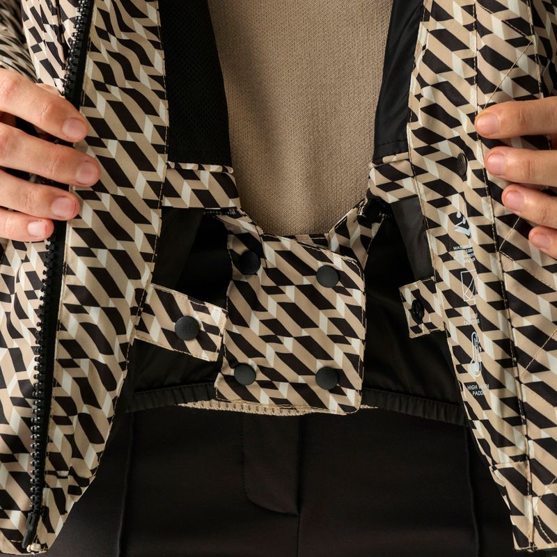 Női síkabát Dare 2b Allure Jacket white pepper geo print 8