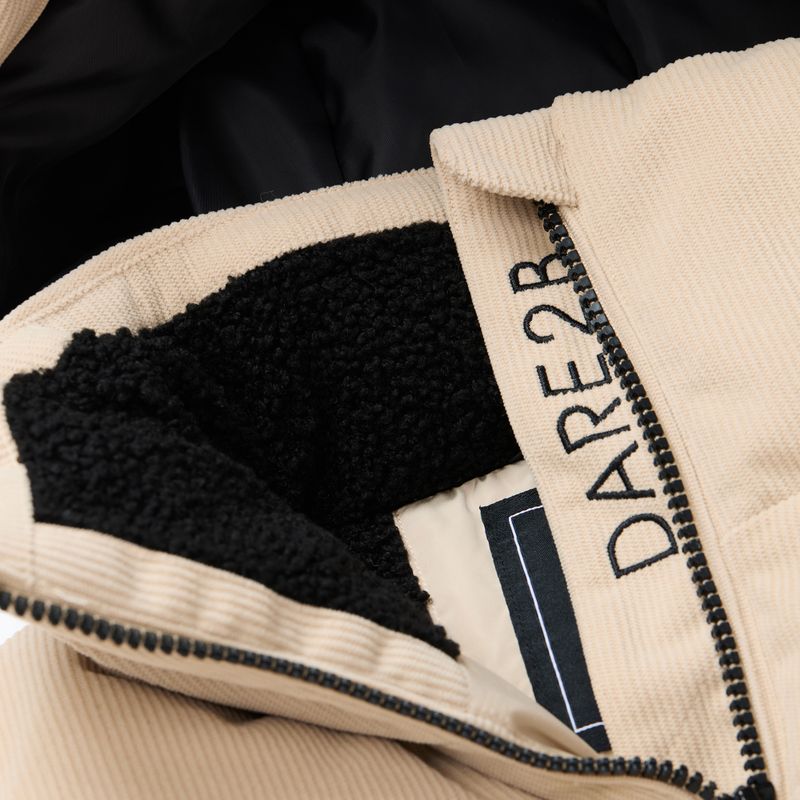 Női síkabát Dare2B Glitz II Jacket white pepper cord 14