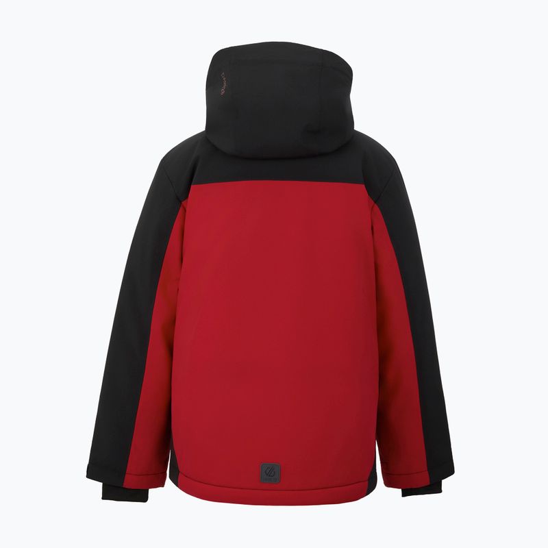 Gyerek síkabát Dare 2b Cheery black/danger red 11
