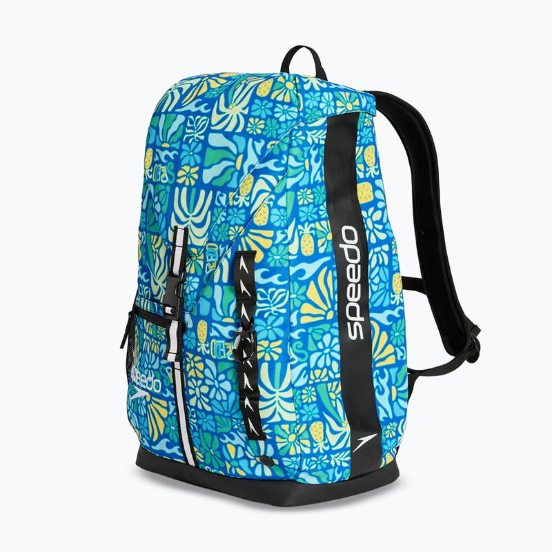 Úszó hátizsák Speedo Team Printed 35 l summer stamp deep sapphire 2