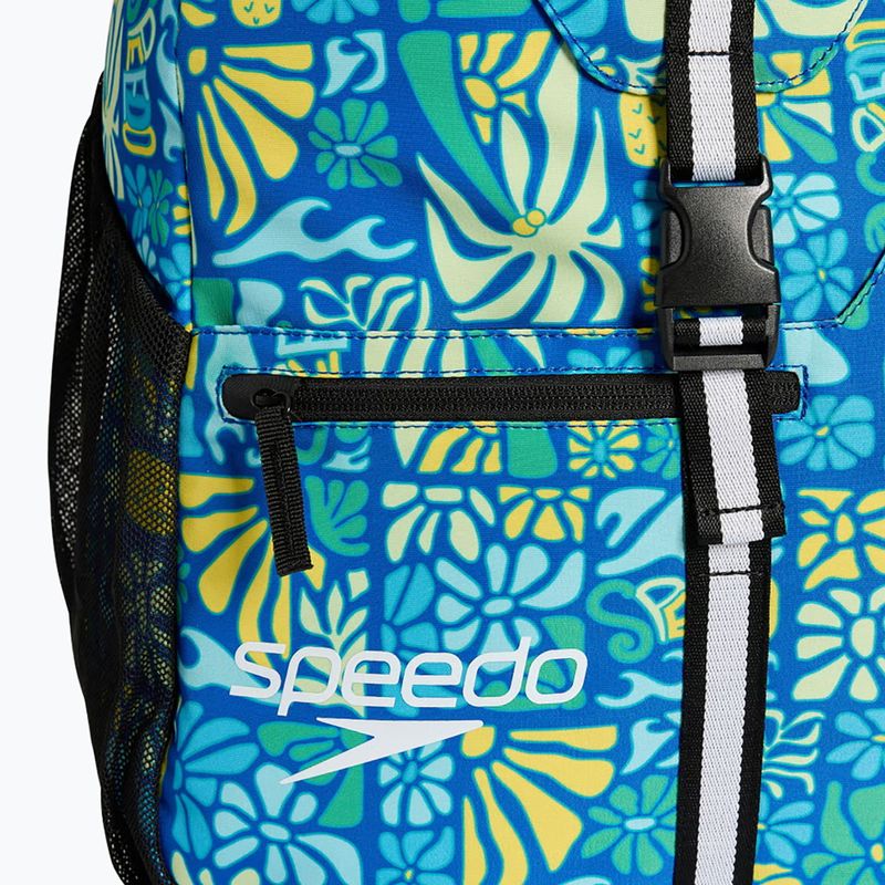 Úszó hátizsák Speedo Team Printed 35 l summer stamp deep sapphire 5