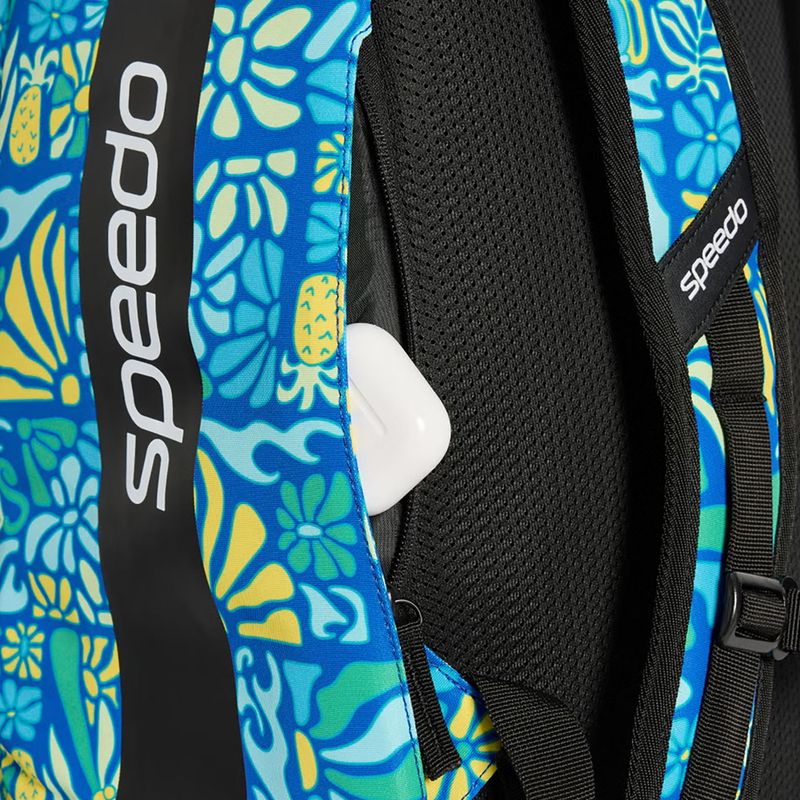 Úszó hátizsák Speedo Team Printed 35 l summer stamp deep sapphire 8
