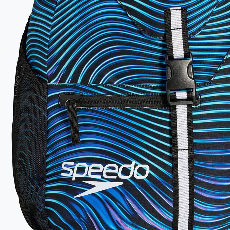 Úszós hátizsák Speedo Team Printed 35 l summer stamp deep sapphire 5