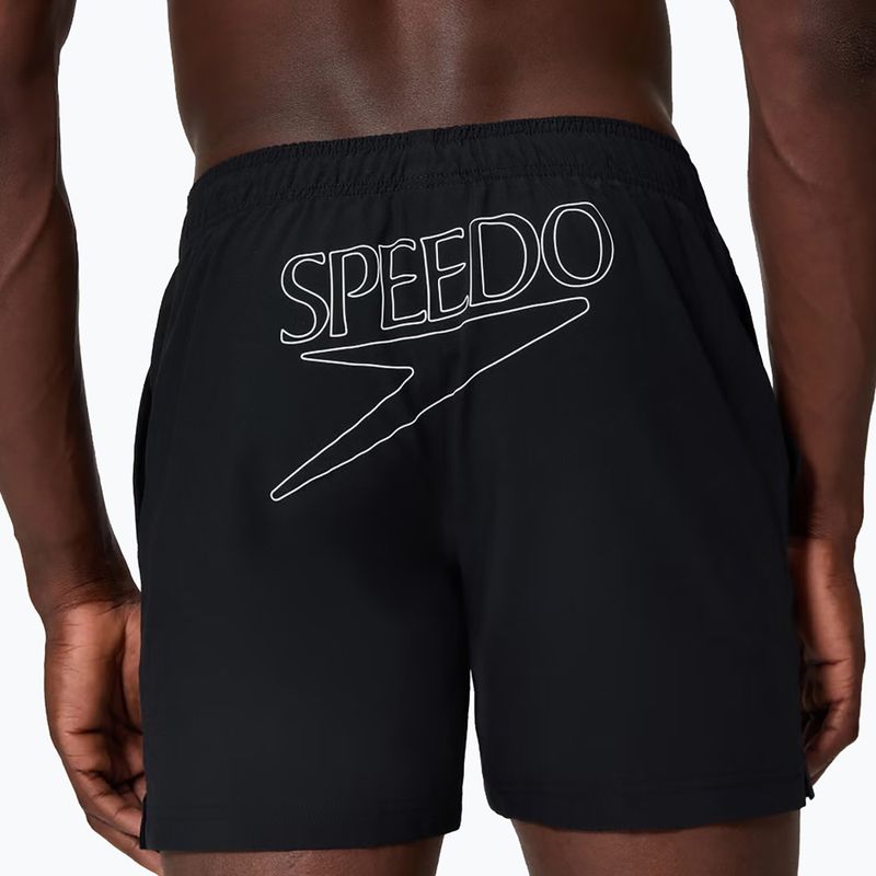 Férfi fürdőnadrág Speedo Classic Logo Volley 16" anthracite 6
