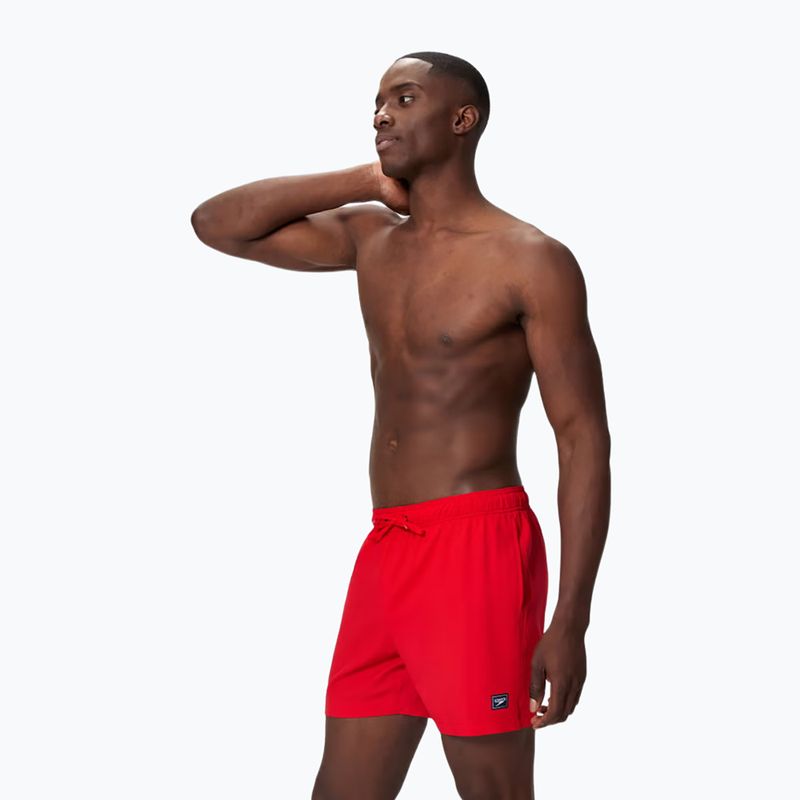 Férfi fürdőnadrág Speedo Classic Logo Volley 16" high risk red 3