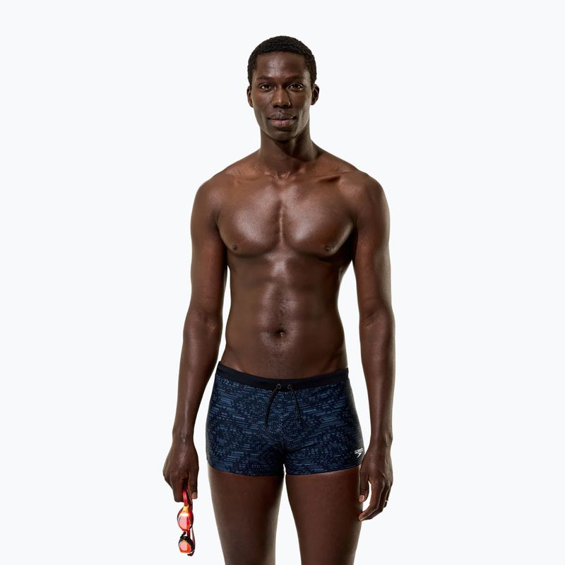 Férfi úszó boxer nadrág Speedo Valmilton Aquashort anthracite 3