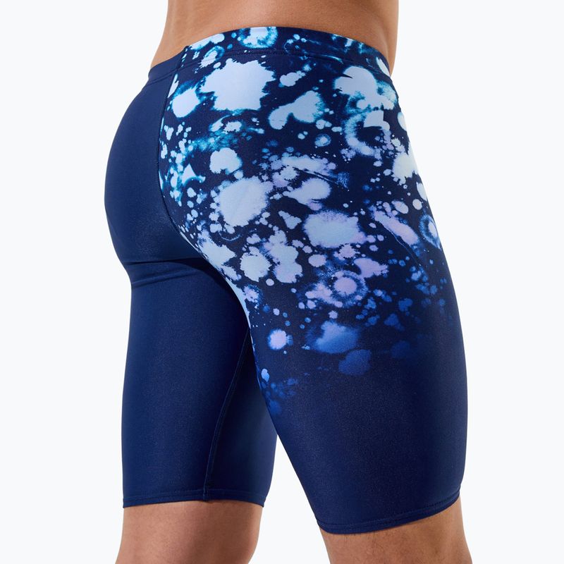 Férfi úszójammerek Speedo Placement Printed Jammer moonglow smoke/navy 7