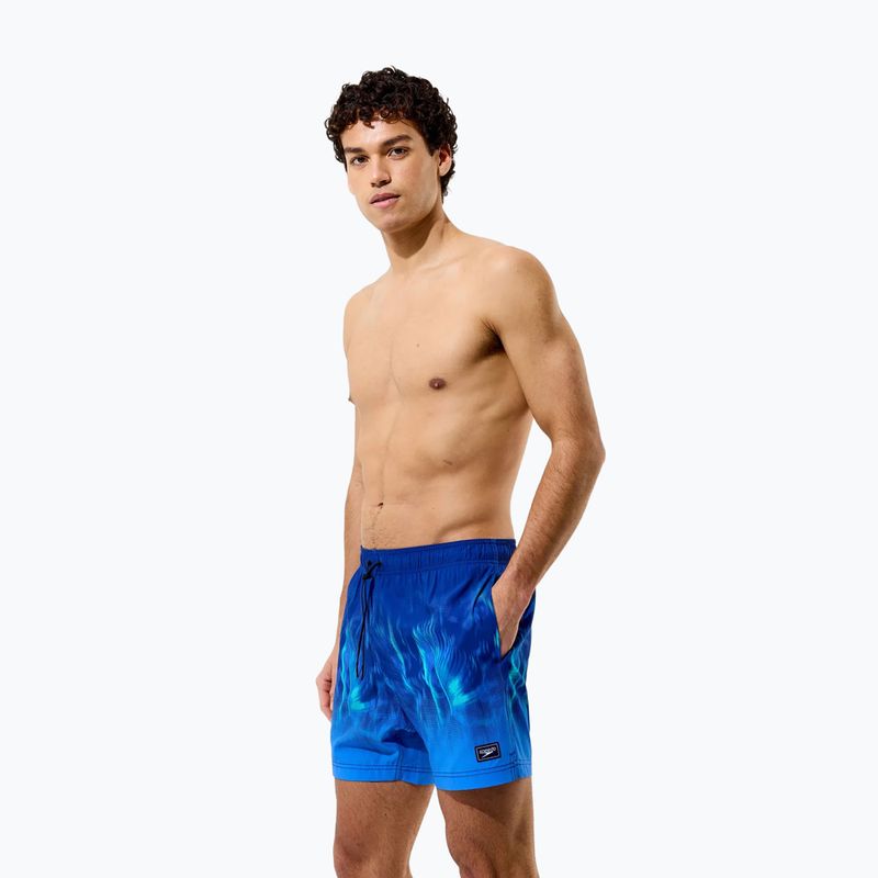 Férfi fürdőnadrág Speedo Printed Redondo Edge Volley 16" night watch 3