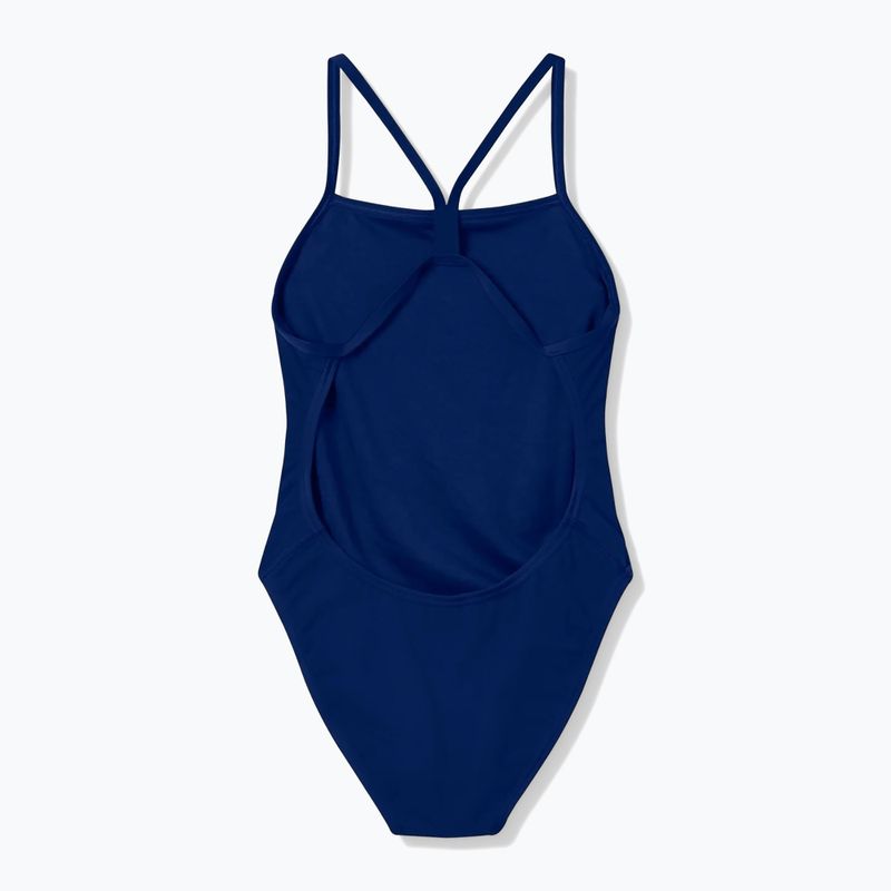Női egyrészes fürdőruha Speedo Solid Endurancex V-Back 2.0 team navy 2