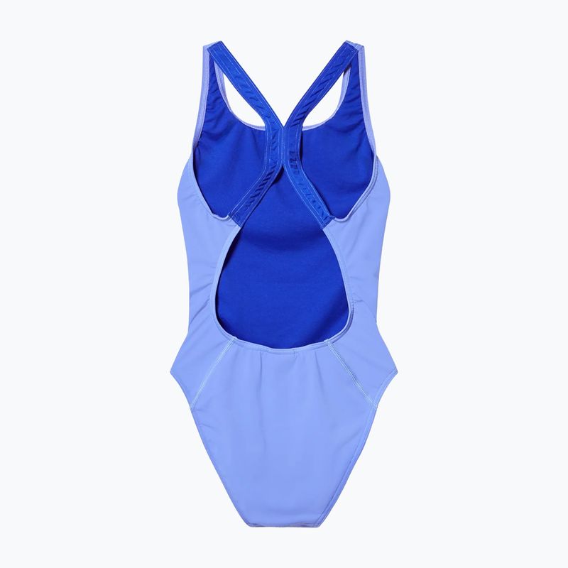 Női egyrészes fürdőruha Speedo Solid Powerback moonlight lavender 2
