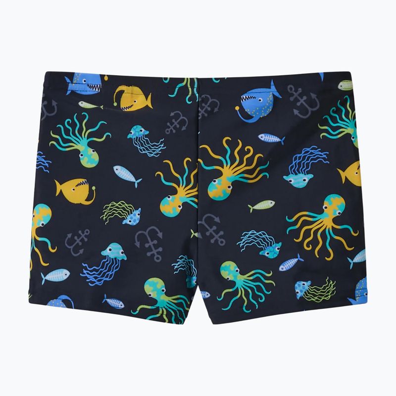 Férfi úszó boxer nadrág Speedo Print Aquashort anthracite 2