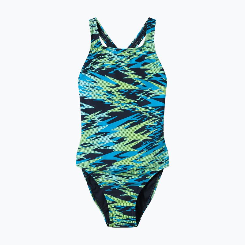 Női egyrészes fürdőruha Speedo Hyperboom Print Medalist hyper teal 7