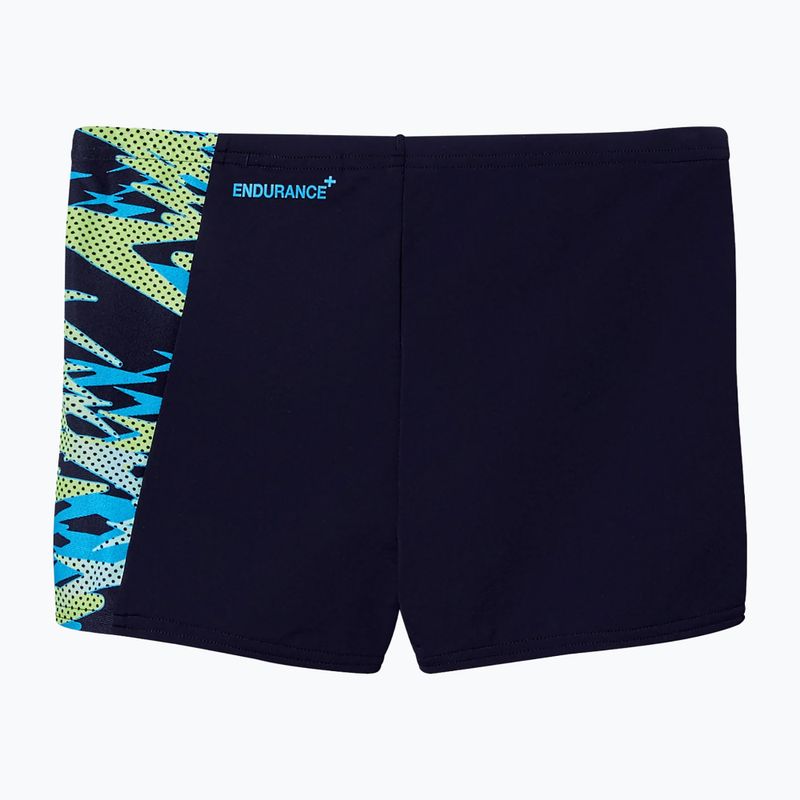Fiú boxer úszónadrág Speedo Hyperboom Splice Aquashort anthracite/hyper teal 2