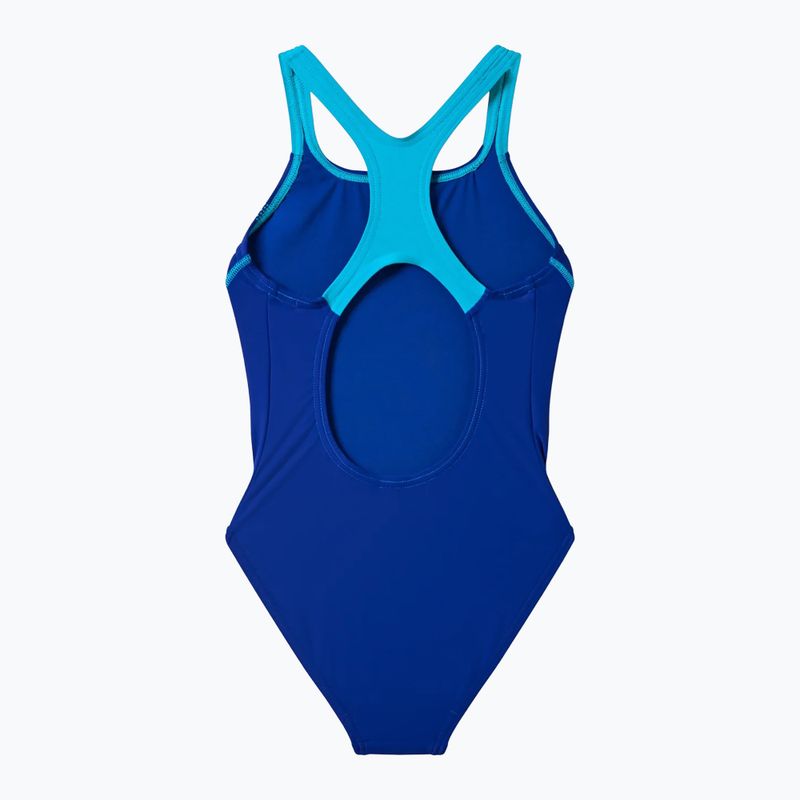 Gyerek egyrészes fürdőruha Speedo Medley Logo Medalist night watch/hyper teal 2