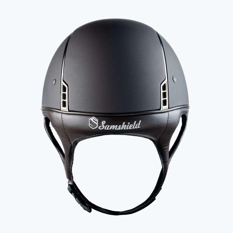 Samshield Shadowmatt 5 Swarovski lovagló sisak barna 3125659667491 3