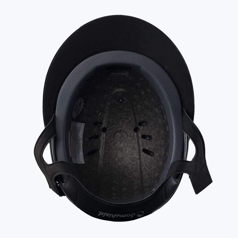 Samshield Miss Shieldshadow fényes lovagló sisak fekete 3125659030844 5