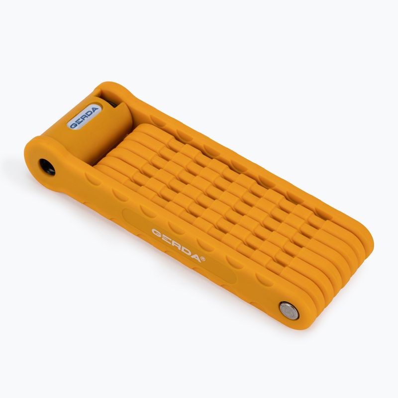 Kerékpárzár Gerda Fold Lite 950V sárga 0SF00095000.MXV2YP
