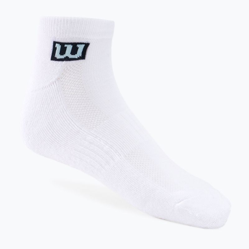 Férfi edzőzokni Wilson 3PP Premium Low Cut 3 csomag fehér W8F1W-3730