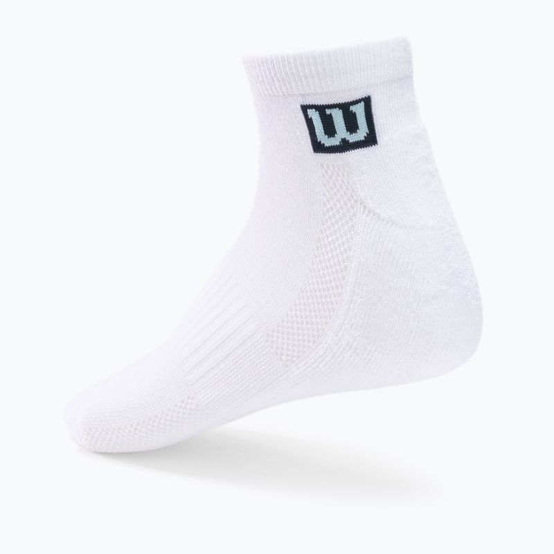 Férfi edzőzokni Wilson 3PP Premium Low Cut 3 csomag fehér W8F1W-3730 2