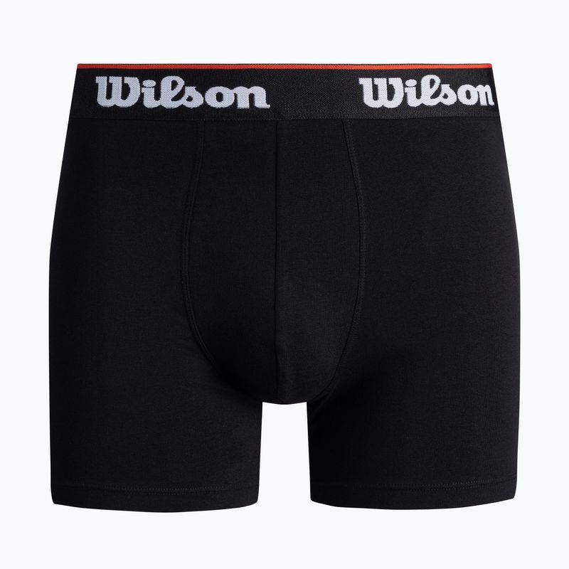 Férfi boxeralsó 2-Pack Wilson fekete, szürke W875H-270M 2