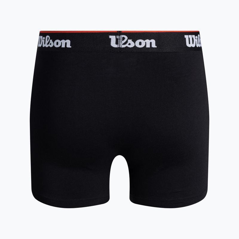 Férfi boxeralsó 2-Pack Wilson fekete, szürke W875H-270M 5