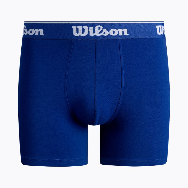 Férfi boxeralsó 2-Pack Wilson kék, tengerészgyalogos W875E-270M 2