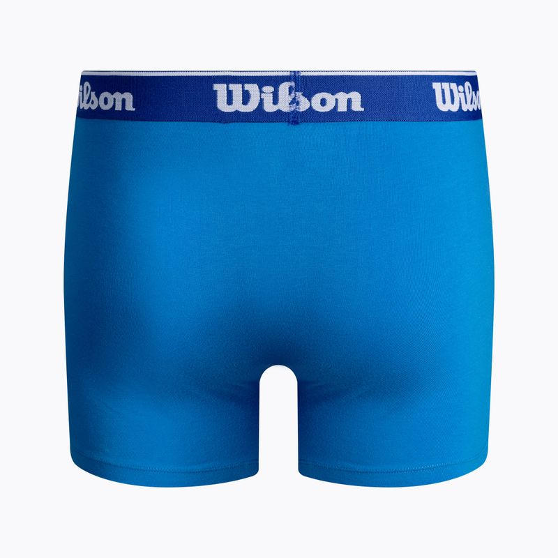 Férfi boxeralsó 2-Pack Wilson kék, tengerészgyalogos W875E-270M 5