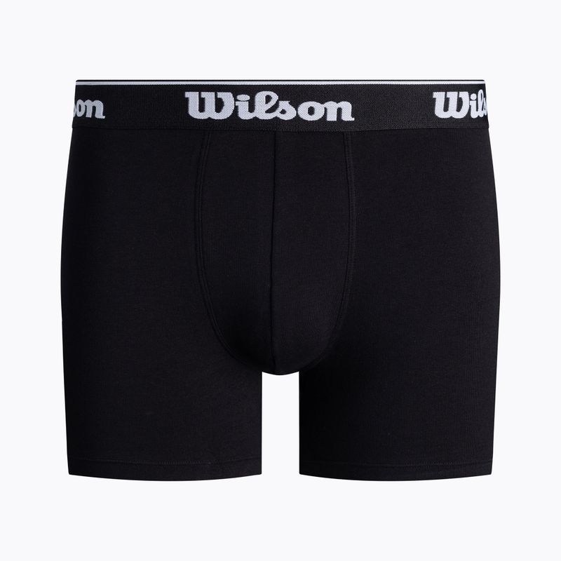 Férfi boxeralsó 2-Pack Wilson fekete, lime W875V-270M 2