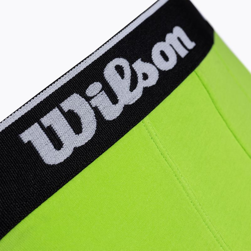 Férfi boxeralsó 2-Pack Wilson fekete, lime W875V-270M 9