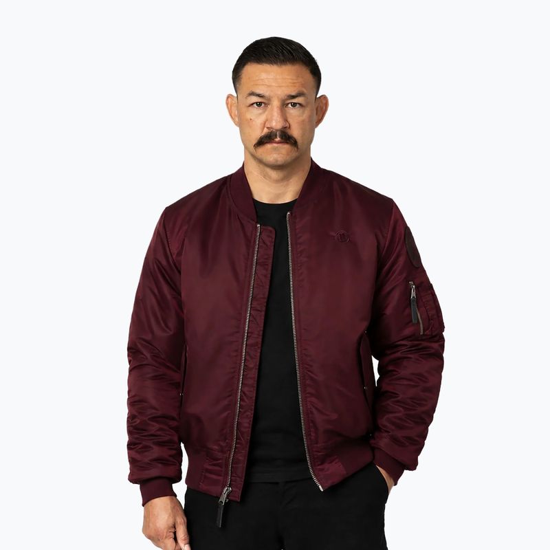 Férfi kabát Pitbull Ma 1 Verano Bomber black 3