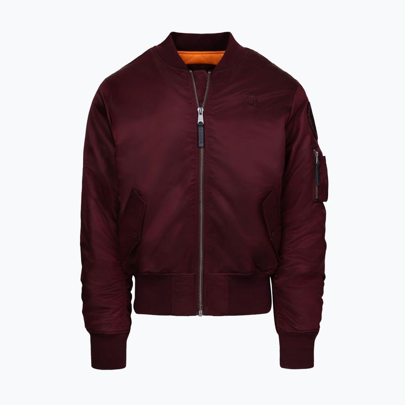 Férfi kabát Pitbull Ma 1 Verano Bomber black 4
