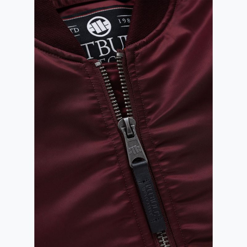 Férfi kabát Pitbull Ma 1 Verano Bomber black 6