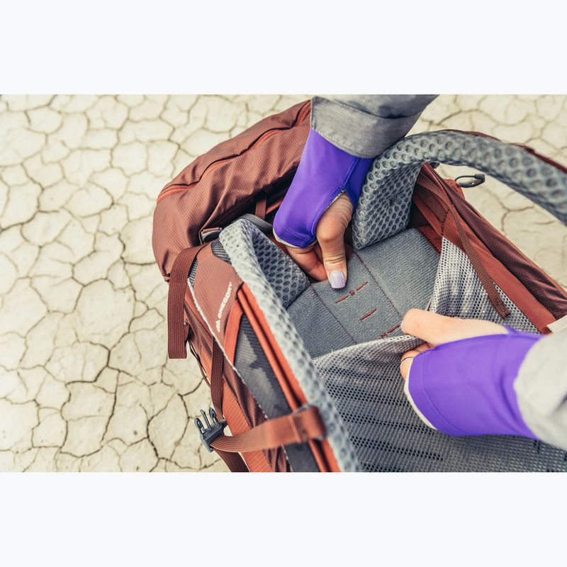 Női trekking hátizsák Gregory Maven 55 l rózsafa vörös 8