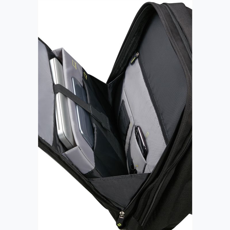 Városi hátizsák Samsonite Securipack 30 l black steel 7
