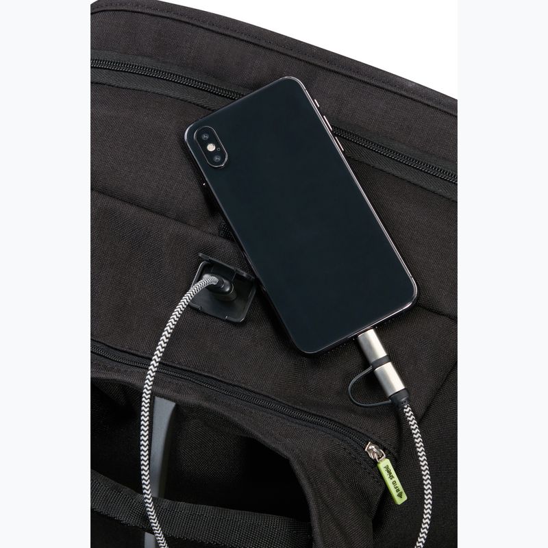 Városi hátizsák Samsonite Securipack 30 l black steel 8