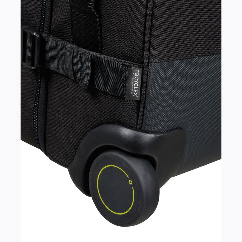 Bőrönd Samsonite Securipack 39 l black steel 9