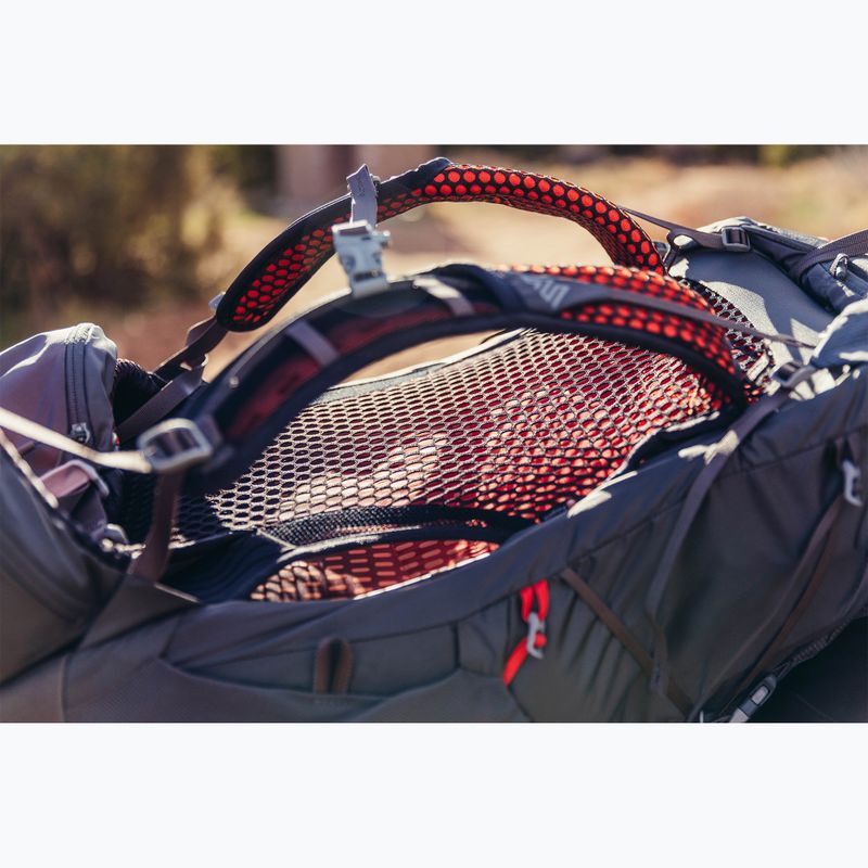 Női trekking hátizsák Gregory Facet 45 l S naplemente szürke 4