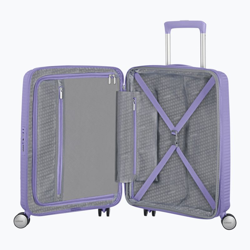 American Tourister Soundbox 41 l levendula színű utazótáska 5