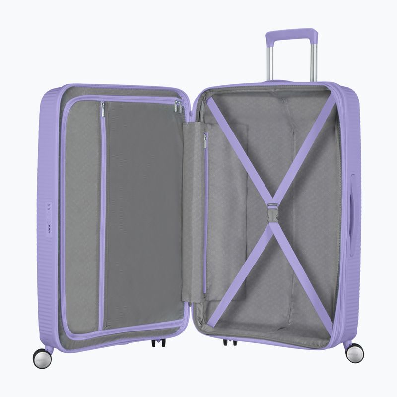 American Tourister Soundbox 110 l levendula színű utazótáska 4