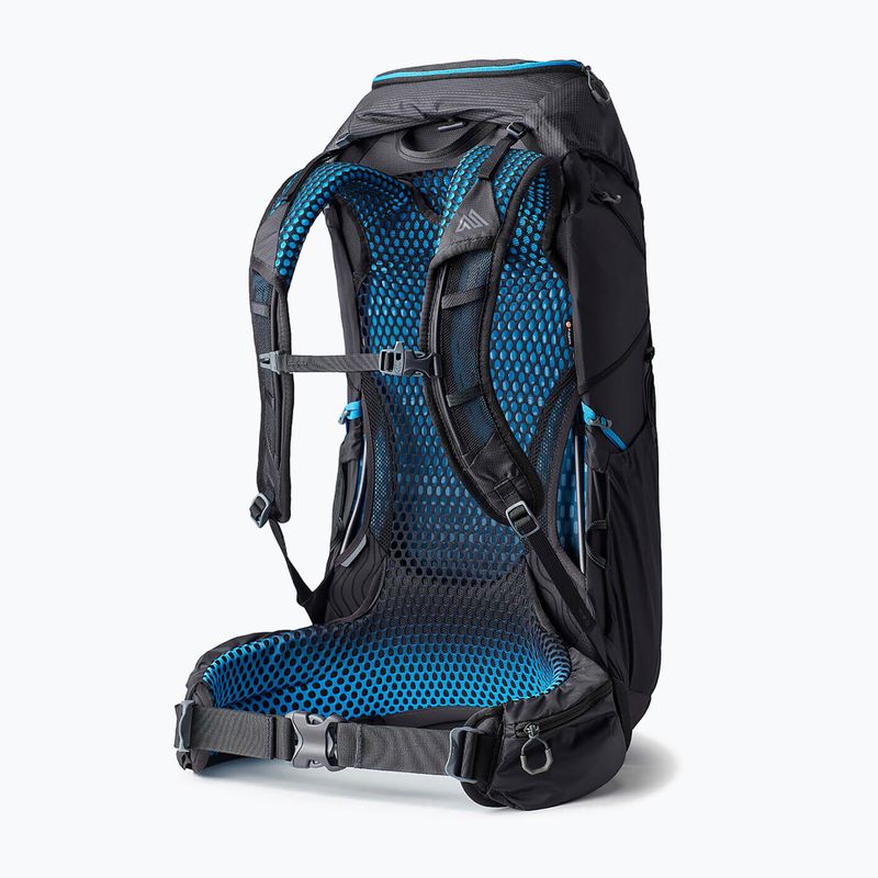 Gregory férfi trekking hátizsák Focal L 38 l ozone fekete 6