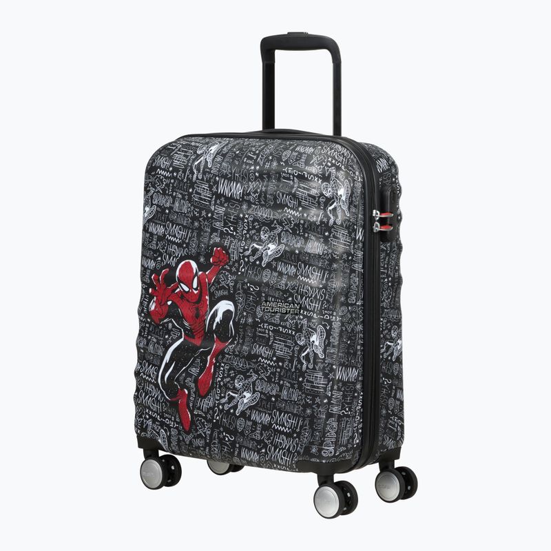 Gyerek bőrönd American Tourister Spinner Marvel 36 l spiderman sketch 2