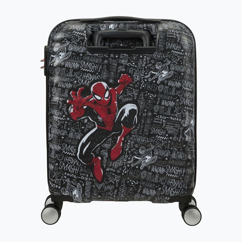 Gyerek bőrönd American Tourister Spinner Marvel 36 l spiderman sketch 3