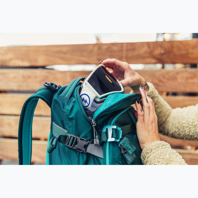 Gregory Targhee női ejtőernyős hátizsák 24 l jáde zöld 8