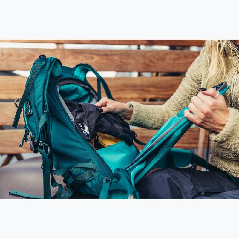 Gregory Targhee női ejtőernyős hátizsák 24 l jáde zöld 9