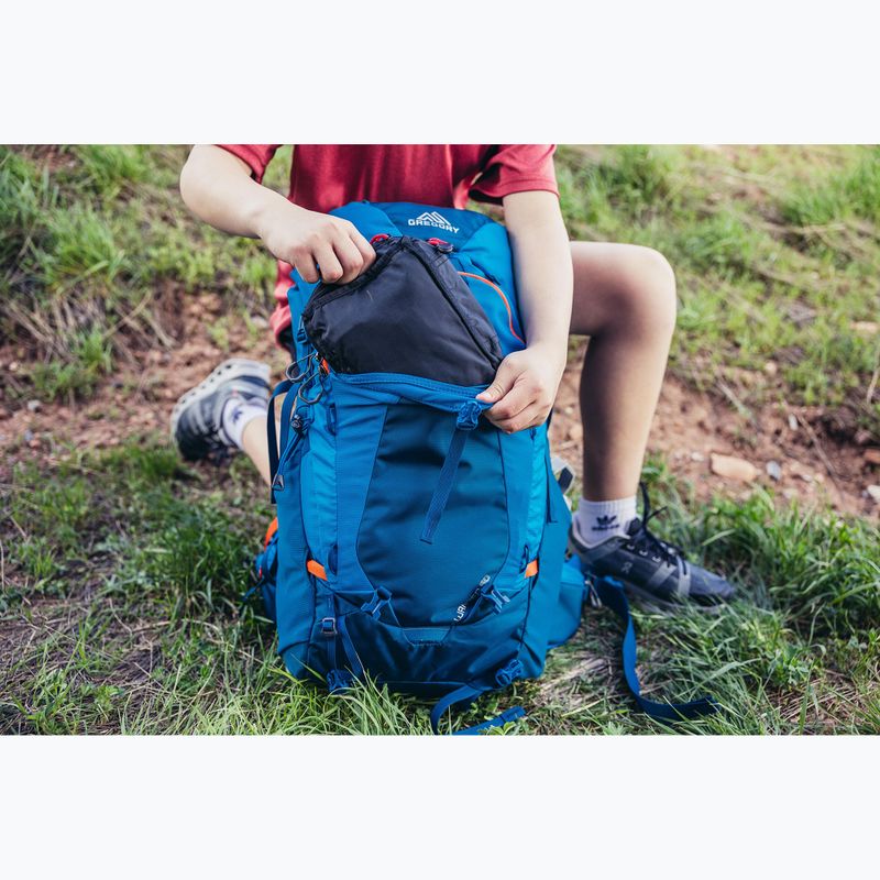 Gyerek trekking hátizsák Gregory Wander 50 l pacific blue 3