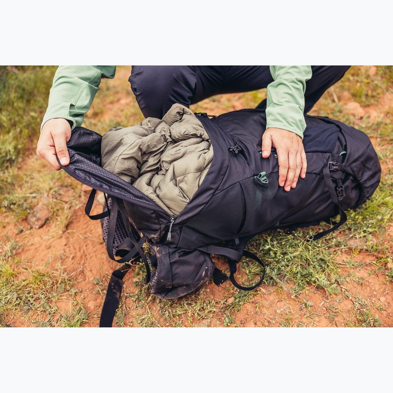 Gregory Stout 70 l erdei fekete férfi trekking hátizsák 4