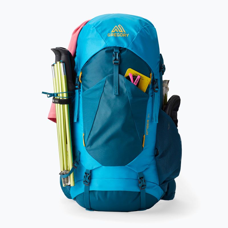 Női trekking hátizsák Gregory Amber 34 l RC korallkék korall kék 3