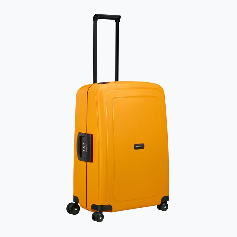 Bőrönd Samsonite S'cure Spinner 79 l honej yellow 7