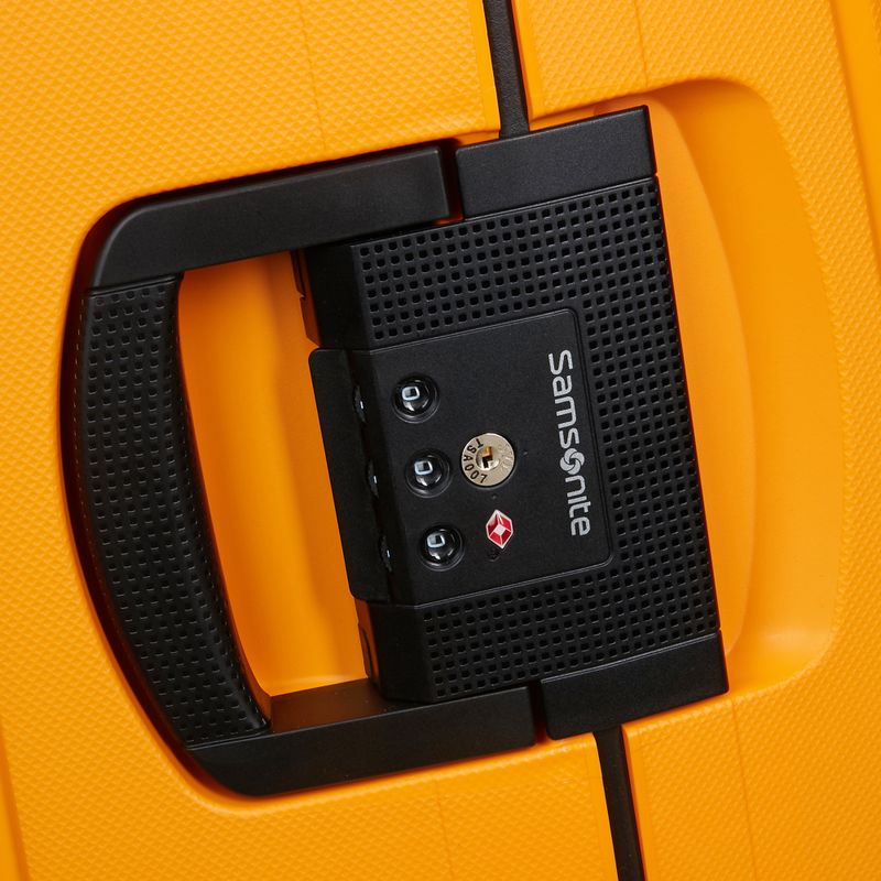 Bőrönd Samsonite S'cure Spinner 79 l honej yellow 9