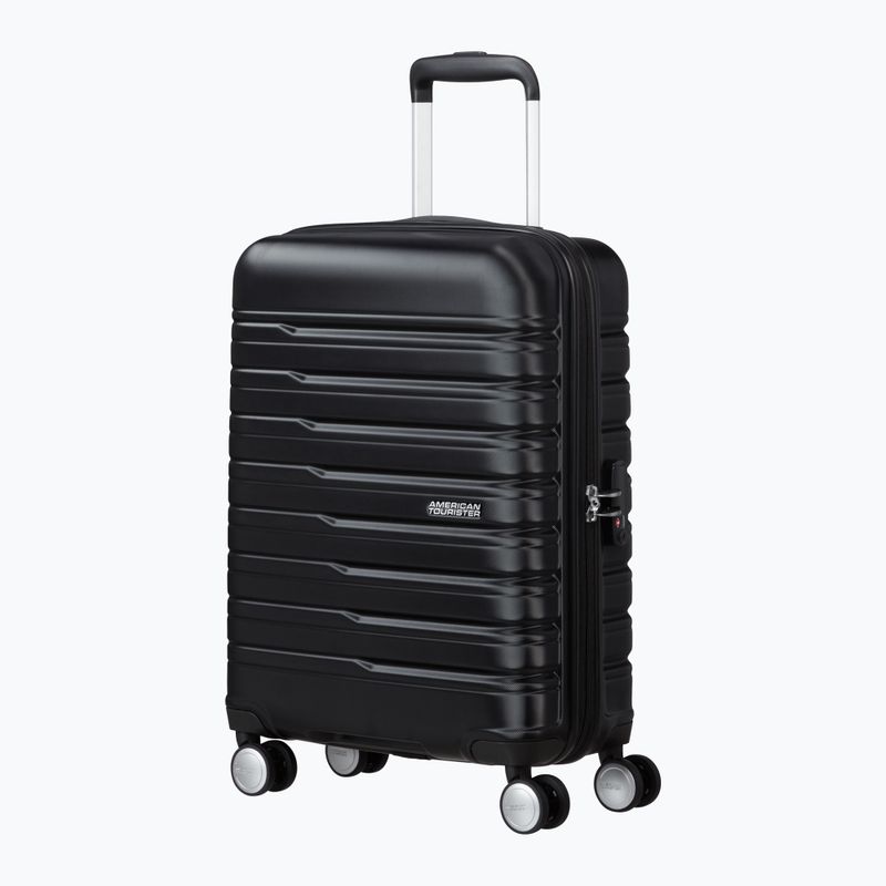 Utazóbőrönd American Tourister Flashline Spinner 34 l shadow black 2